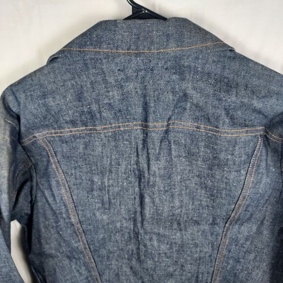 Vintage Maverick Cowboy Cut Denim Jacket NWT 1973 USA Sz 38 Blue Bell NOS - Picture 3 of 16